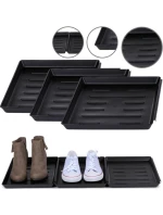 ODKAPÁVAČ NA TOPÁNKY DRŽIAK NA KVETY MISKA PRE DOMÁCE ZVIERATÁ ČIERNA 3 KS