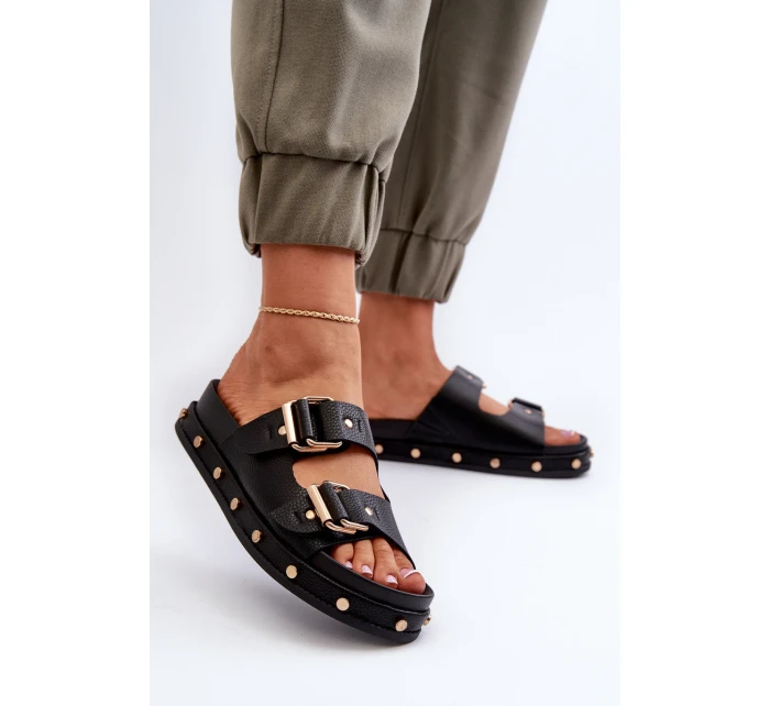 Dámské sandály na platformě Big Star model 21653898 černé - Big Star Shoes