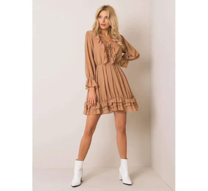 Šaty TW SK BI model 14836124 velbloudů - FPrice Šaty TW SK BI model 14836124 velbloudů - FPrice