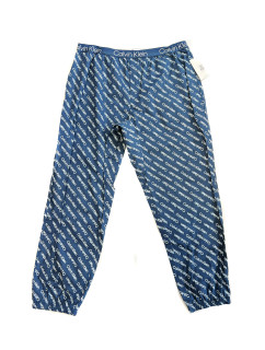 Pánske nohavice na spanie NM2182E 1MO modré - Calvin Klein