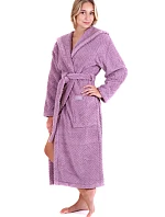 Dámsky župan Athena s kapucňou 3116 4605 Elderflower - Vestis