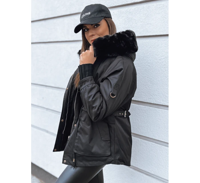 Dámska bunda TURTI black FashionStreet TY3307