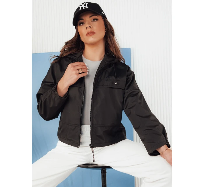 Dámska prechodná bunda EUNIKAR black FashionStreet TY4333