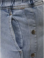 Dámske široké džínsy modré FashionStreet UY2986