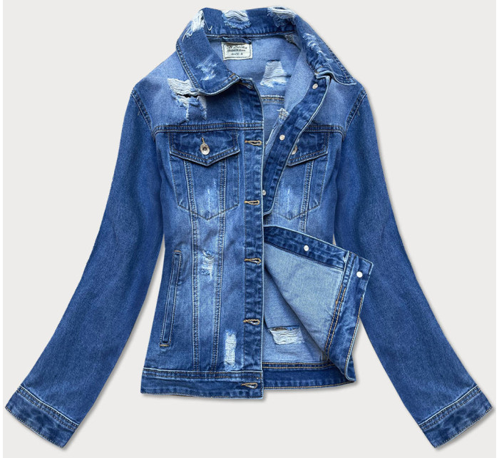 Světle modrá džínová bunda s model 17149373 - By Sasha