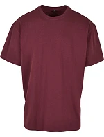 Build your Brand BY 102 Oversize tričko z hrubej bavlny 56.0102 cherry Build your Brand BY 102 Oversize tričko z hrubej bavlny 56.0102 cherry