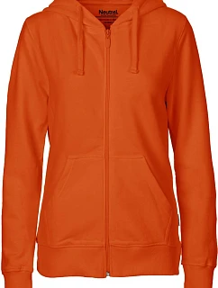 O Dámská mikina s kapucí z bio bavlny orange model 22506080 - Neutral
