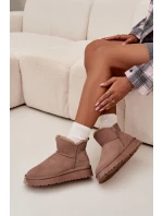 Śniegowce Z Naturalnego Zamszu Ocieplane Futerkiem Vinceza 97961 Beżowe Śniegowce Z Naturalnego Zamszu Ocieplane Futerkiem Vinceza 97961 Beżowe