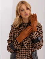 Rękawiczki AT RK model 19367902 jasny brązowy - FPrice