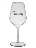 PÁN DOKONALÝ - priehľadný nerozbitný pohár na víno 470 ml PÁN DOKONALÝ - priehľadný nerozbitný pohár na víno 470 ml