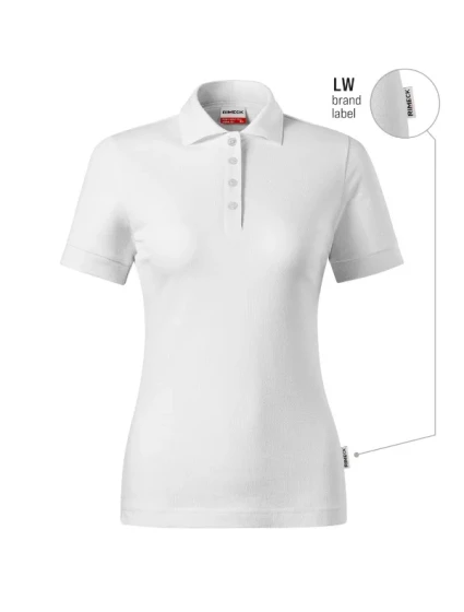 Resist Heavy Polo polokošile dámská bílá 00 (brand label) Resist Heavy Polo polokošile dámská bílá 00 (brand label)