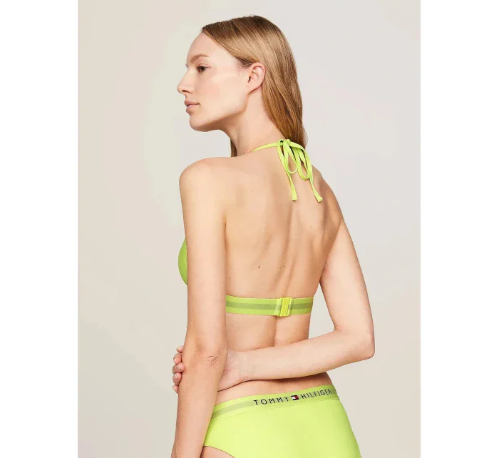 Dámska plavková podprsenka UW0UW04109 LT3 neon. žltá - Tommy Hilfiger