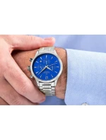 Pánské hodinky Chronograph Sapphire Silver Blue model 21807563 - Giewont Pánské hodinky Chronograph Sapphire Silver Blue model 21807563 - Giewont