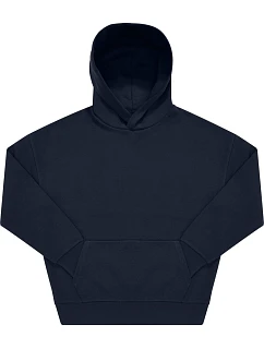 B&C Influence Hoodie – mikina s kapucňou v oversize strihu z hrubej bavlny 01.IH02, tmavomodrá