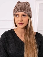 Dámska čiapka Rebeka K345 mocca