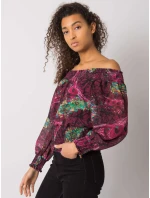 Halenka DHJ BZ tmavě fialová model 16292310 - FPrice Halenka DHJ BZ tmavě fialová model 16292310 - FPrice