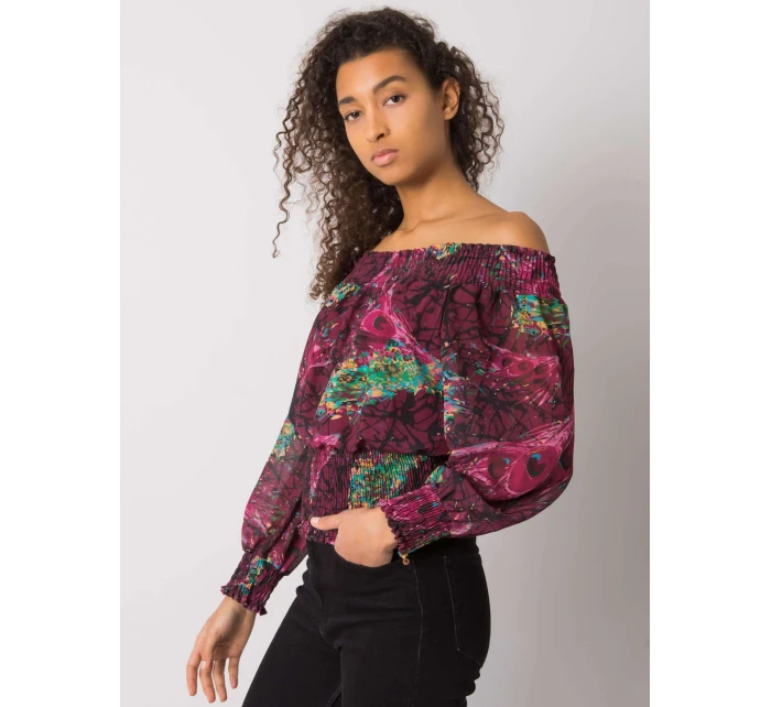 Halenka DHJ BZ tmavě fialová model 16292310 - FPrice Halenka DHJ BZ tmavě fialová model 16292310 - FPrice