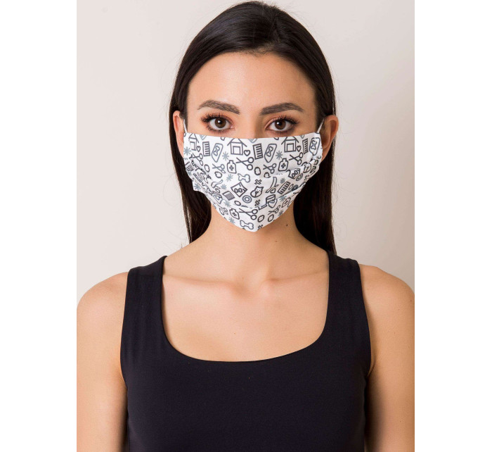Ochranná maska KW MO JK123 biela čierna