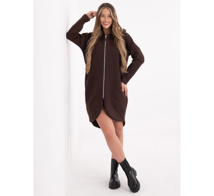 Bluza RV BL 4858 1.99P ciemny brązowy