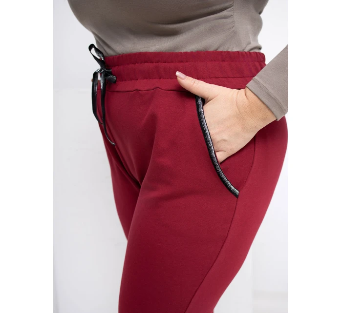 Tepláky RV DR 4765.52 bordová Tepláky RV DR 4765.52 bordová