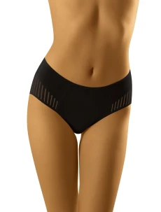 Eco-Qu Čierne nohavičky - Wol-Bar