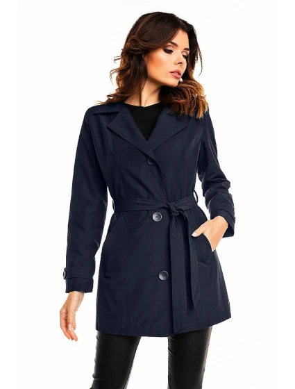 Dámska bunda 128510 tmavomodrá - Cabba