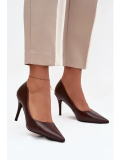 Lodičky s ihlovým podpätkom model 218917 Krok vo veľkom štýle