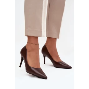 Lodičky s ihlovým podpätkom model 218917 Krok vo veľkom štýle Lodičky s ihlovým podpätkom model 218917 Krok vo veľkom štýle