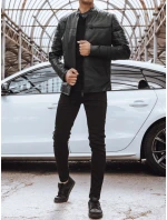 Pánská kožená bunda černá Dstreet model 21965530 - FashionStreet