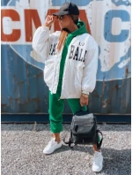 Dámská baseballová bunda bílá Dstreet model 21965799 - FashionStreet