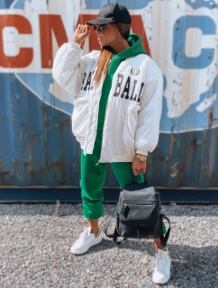 Dámská baseballová bunda bílá Dstreet model 21965799 - FashionStreet