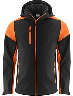 Prime Softshell Men Pánská softshellová bunda model 22453432 black/orange - Printer Prime Softshell Men Pánská softshellová bunda model 22453432 black/orange - Printer