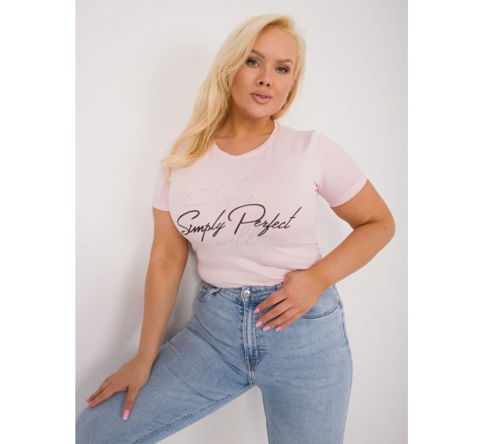 Tričko RV TS 9481.60 svetloružová Tričko RV TS 9481.60 svetloružová