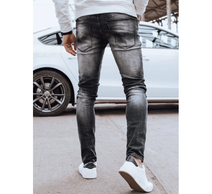 Pánské šedé džínové kalhoty Dstreet model 21976538 - FashionStreet Pánské šedé džínové kalhoty Dstreet model 21976538 - FashionStreet