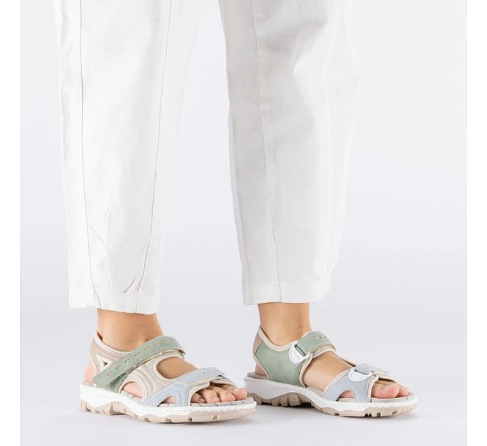 damskie sportowe na  model 22086941 - Rieker