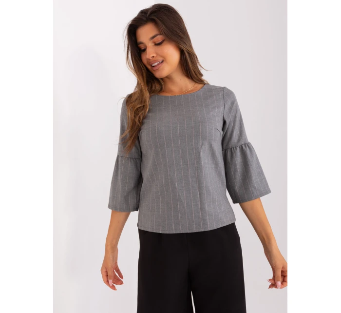 Blúzka LK BZ 506434.33P sivoružová