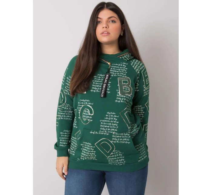 Blúzka RV BL 7218.38 tmavo zelená