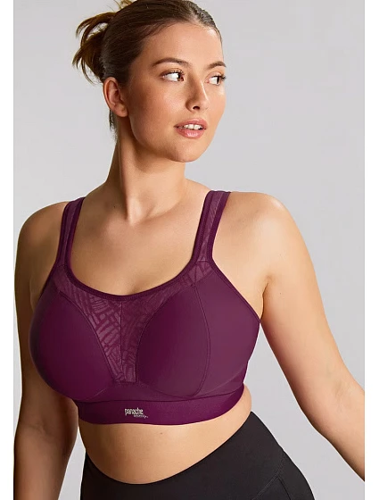 Sportovní podprsenka model 22046478 34 D Bordó - Panache Sportovní podprsenka model 22046478 34 D Bordó - Panache