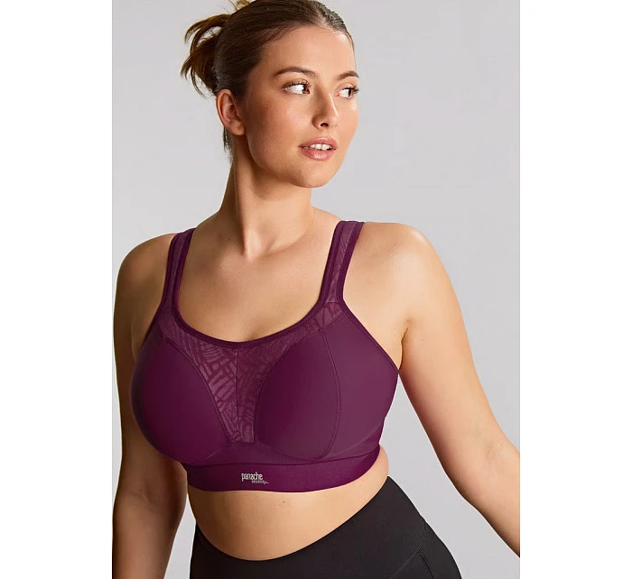 Sportovní podprsenka model 22046478 34 D Bordó - Panache