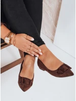 Dámske semišové baleríny FashionStreet ZY1053