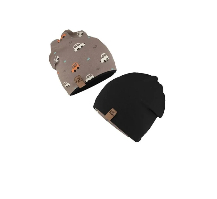 AJS 50-076 obojstranná detská čiapka