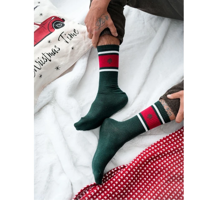 ponožky Ponožky s vánočním 3946 model 21789392 - Milena ponožky Ponožky s vánočním 3946 model 21789392 - Milena