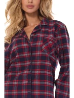 Pyžamo L&L 2475 Roxy long/r S-XL dámské pyžamo na zip Pyžamo L&L 2475 Roxy long/r S-XL dámské pyžamo na zip