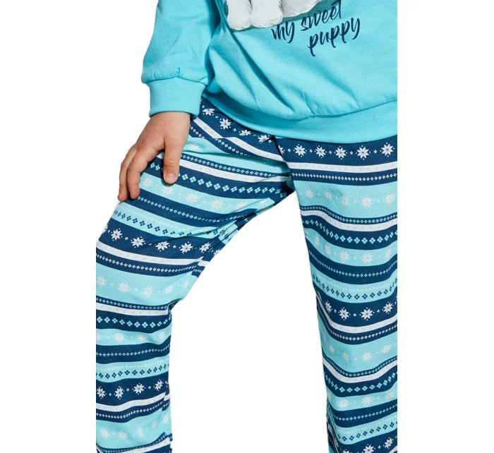 Dievčenské pyžamo 594/166 Šteňa - CORNETTE Dievčenské pyžamo 594/166 Šteňa - CORNETTE