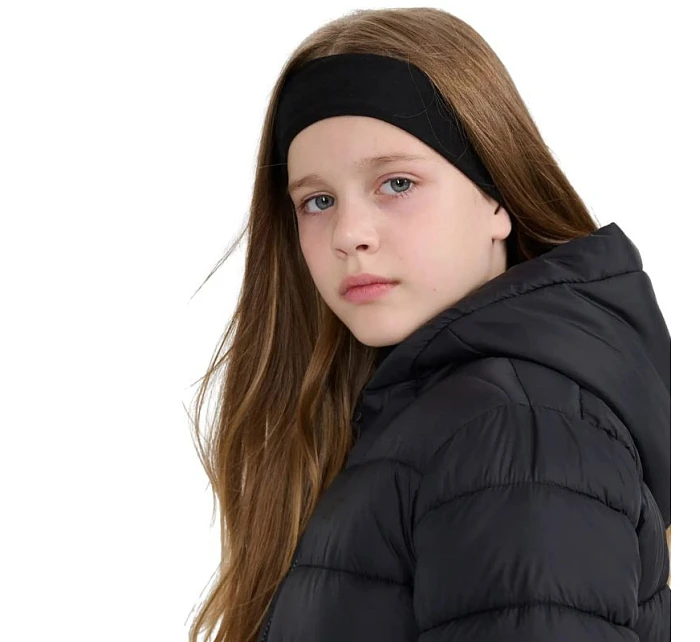 Detská páperová bunda 4F U0704 dark black 4FJWAW25TDJAU0704 20S