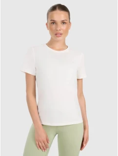 Dámske rýchloschnúce tréningové tričko regular fit 4F 4FWAW25TFTSF1516-12S