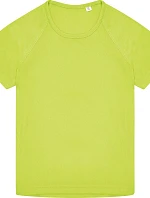 B&C Active T /kids Detské športové tričko „Active“ 01.ATK4 ultra yellow