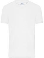 Pánské bio tričko s jemným žebrováním 02. white model 22446013 - Daiber