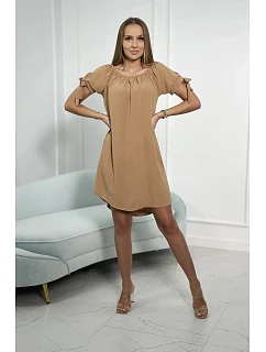 Šaty s rukávy v barvě model 22103359 - K-Fashion