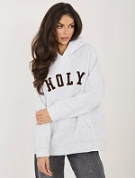 Mikina RV BL A1082.24 svetlo sivá